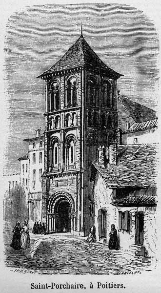 Église Saint-Porchaire à Poitiers (France-Vienne)